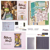 Separador Libros Sakura Densya Armable Book Nook