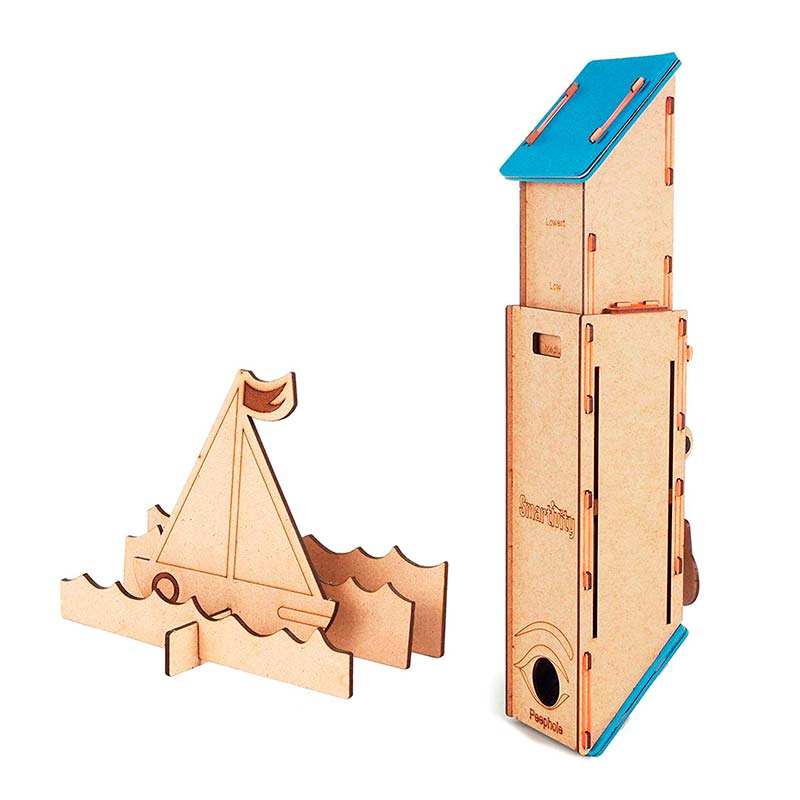 Periscopio Ojo Espia Armable Puzzle 3D Stem Smartivity