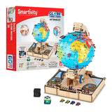 Globo Terraqueo Educativo Armable Puzzle 3D Stem Smartivity