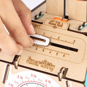 Pesa Mecanica de Madera Armable Puzzle 3D Stem Smartivity