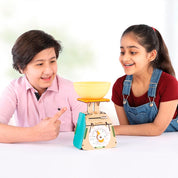 Pesa Mecanica de Madera Armable Puzzle 3D Stem Smartivity
