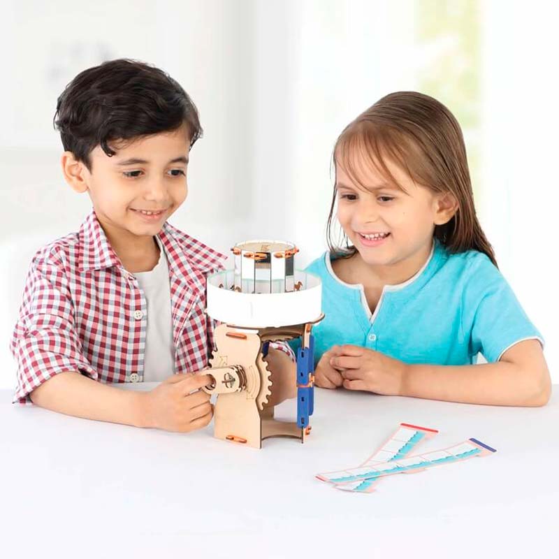 Maquina Animacion Kit Rotativo Puzzle 3D Stem Smartivity