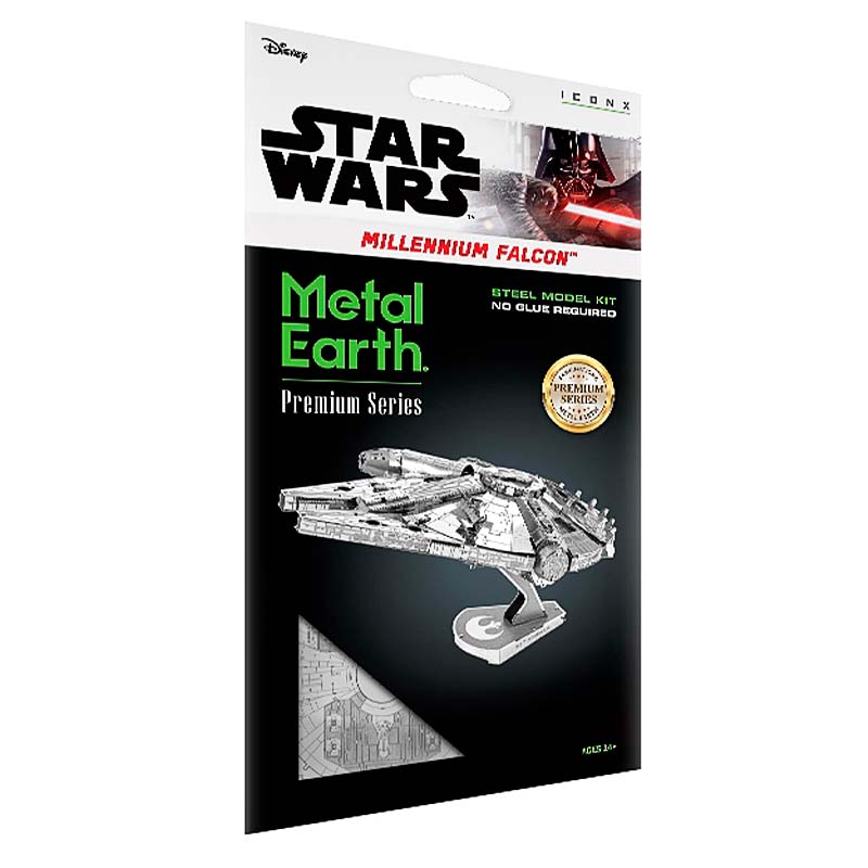 Star Wars Millennium Falcon Puzzle 3D Metal Earth ICONX
