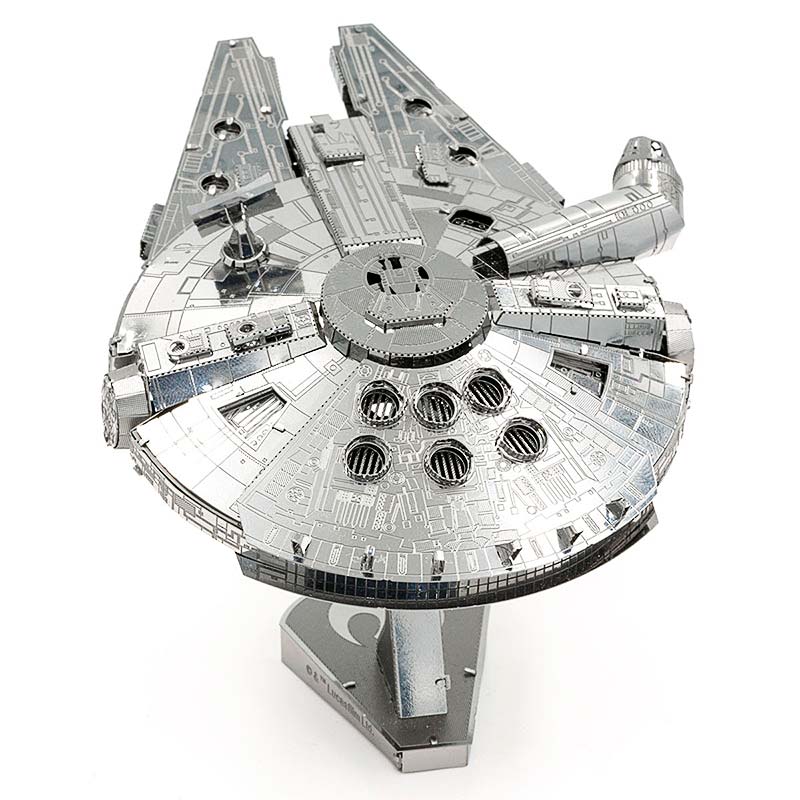 Star Wars Millennium Falcon Puzzle 3D Metal Earth ICONX