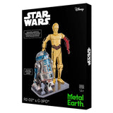 Star Wars R2D2 y C3PO Premium Metal Earth