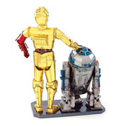 Star Wars R2D2 y C3PO Premium Puzzle 3D Metal Earth