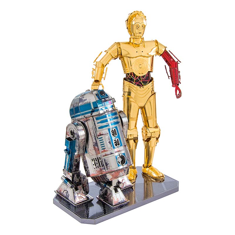 Star Wars R2D2 y C3PO Premium Puzzle 3D Metal Earth