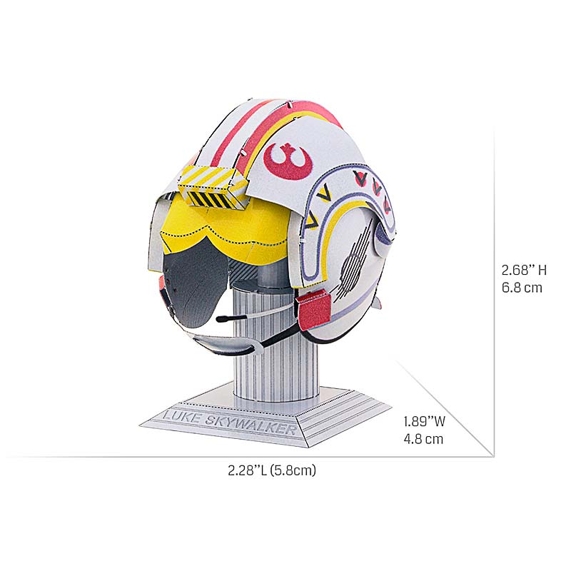 Star Wars Casco Luke Skywalker Puzzle 3D Metal Earth