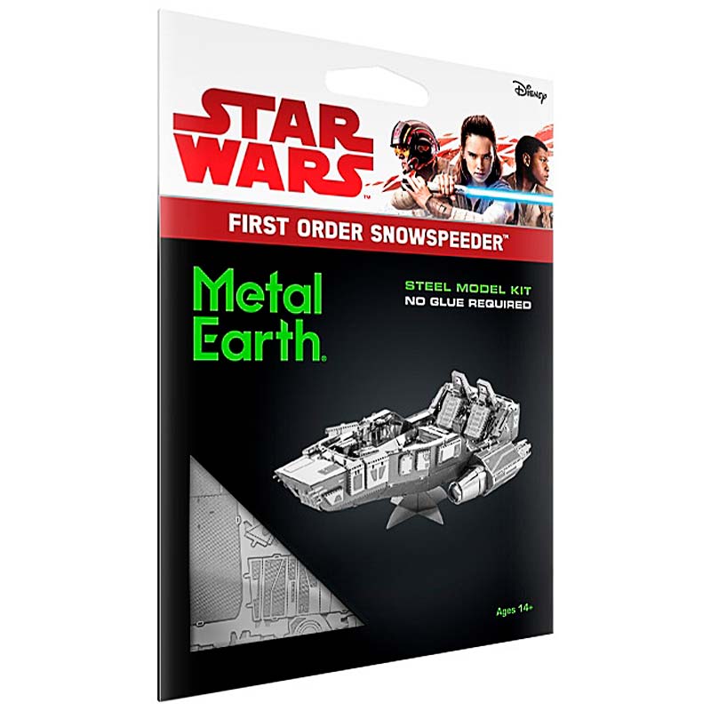 Star Wars First Order Snowspeeder Puzzle 3D Metal Earth