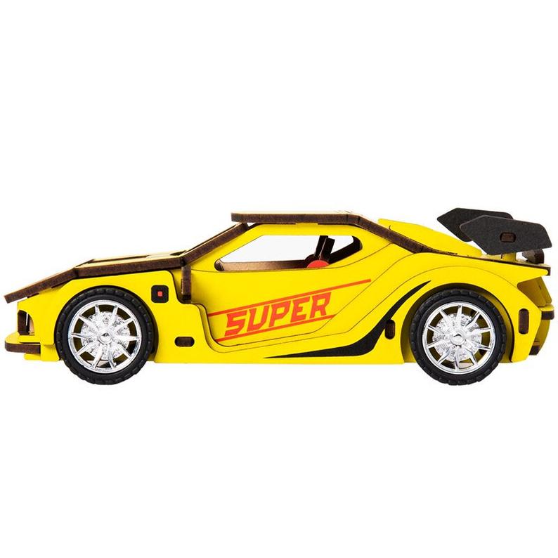 Auto Deportivo Juguete STEM Sport Car Puzzle 3D Robotime HL303 Robotime