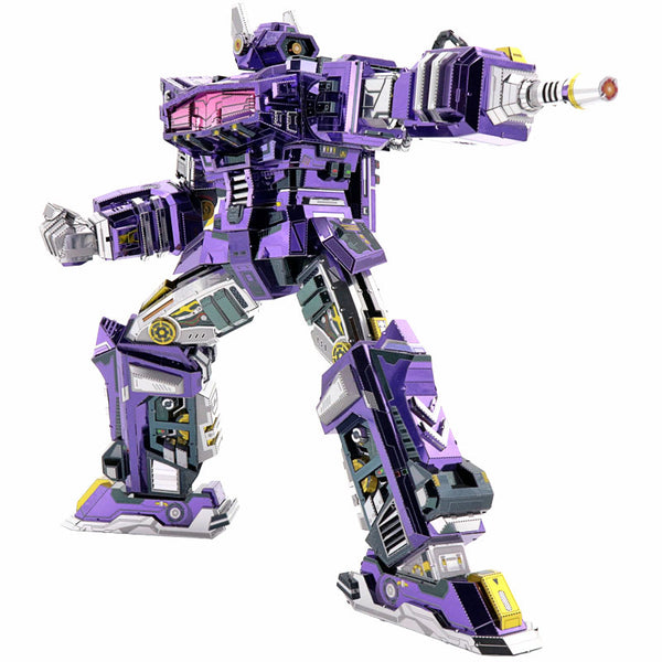 SHOCKWAVE Transformers G1 Puzzle 3D Premium de Metal – Playmore Toys