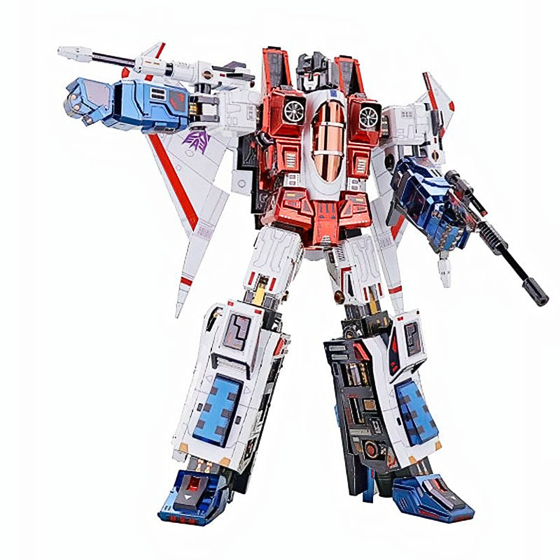 STARSCREAM Transformers G1 Puzzle 3D Premium de Metal
